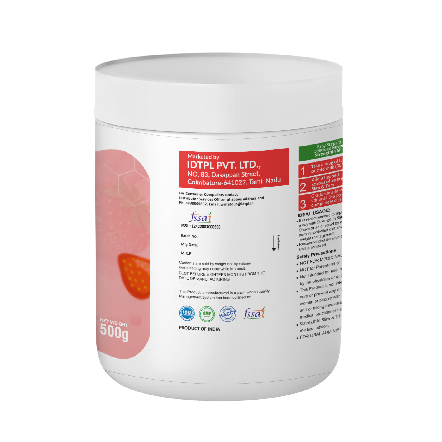 Slim & Trim Strawberry